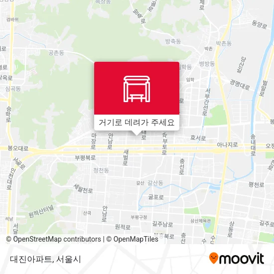 대진아파트 지도