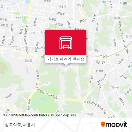 심곡약국 지도