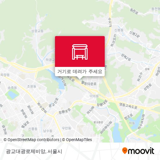 광교대광로제비앙 지도