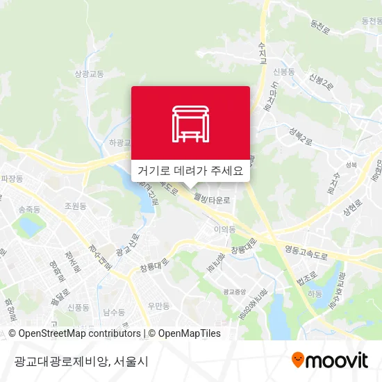 광교대광로제비앙 지도