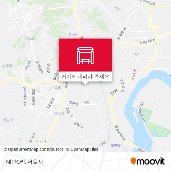 대반2리 지도