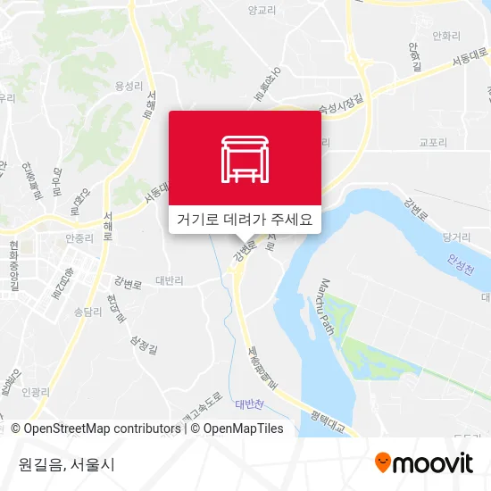 원길음 지도