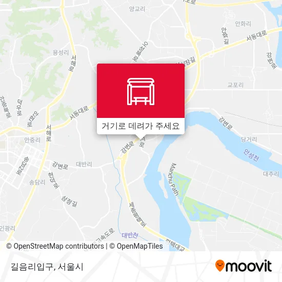 길음리입구 지도