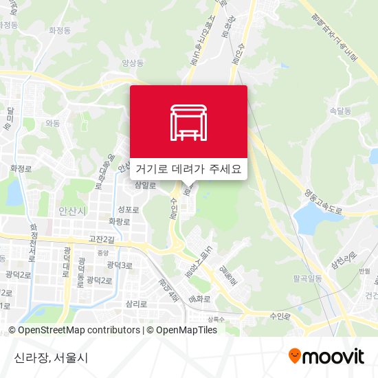 신라장 지도
