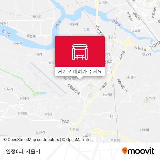 안정6리 지도