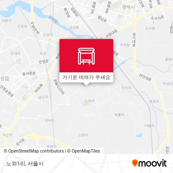 노와1리 지도