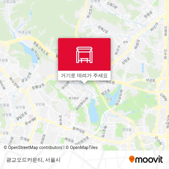 광교오드카운티 지도