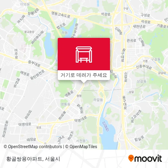 황골쌍용아파트 지도