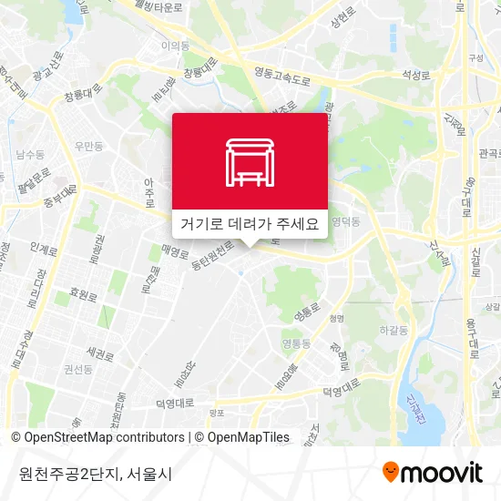 원천주공2단지 지도
