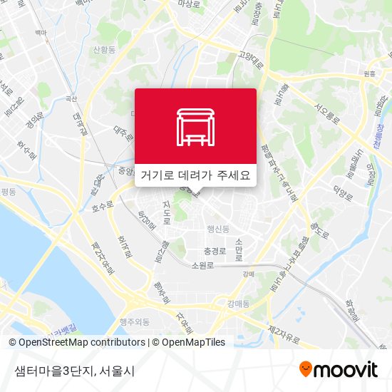 샘터마을3단지 지도