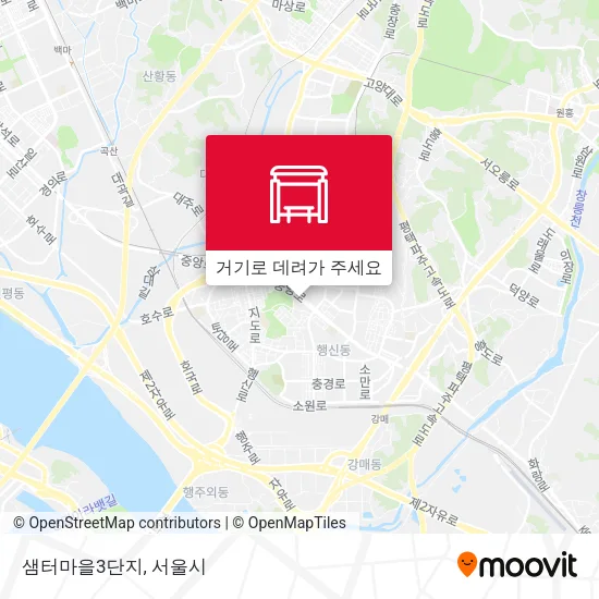 샘터마을3단지 지도