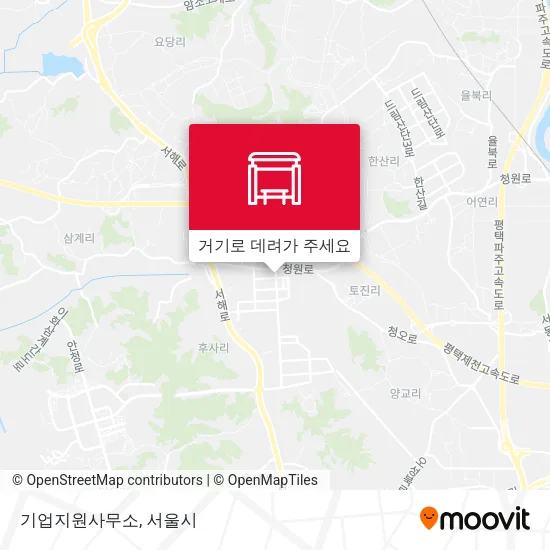 기업지원사무소 지도