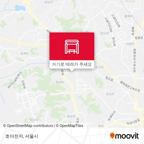 호야전자 지도