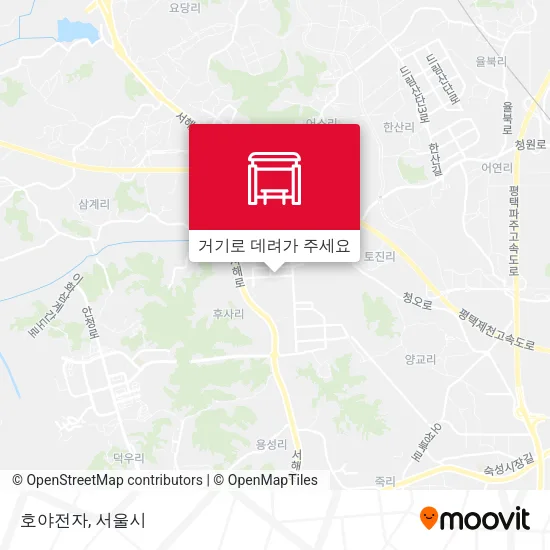 호야전자 지도
