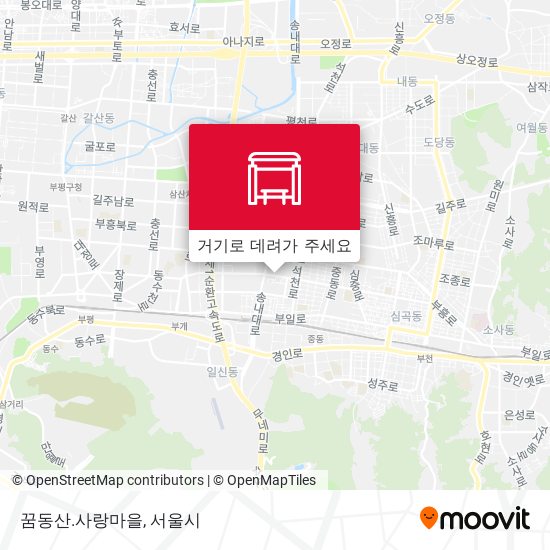 꿈동산.사랑마을 지도