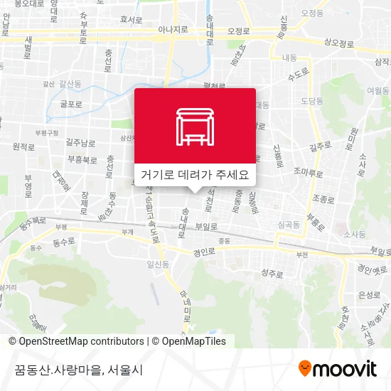 꿈동산.사랑마을 지도