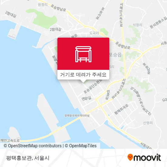 평택홍보관 지도