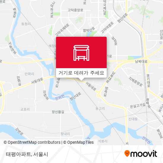 태평아파트 지도