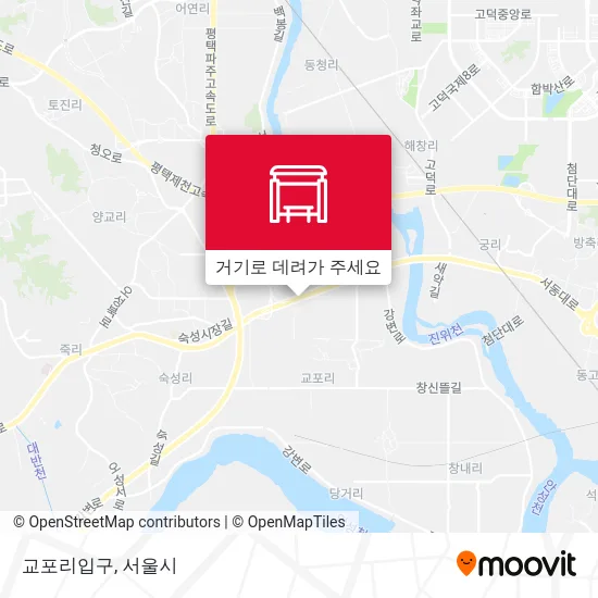교포리입구 지도