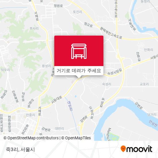 죽3리 지도