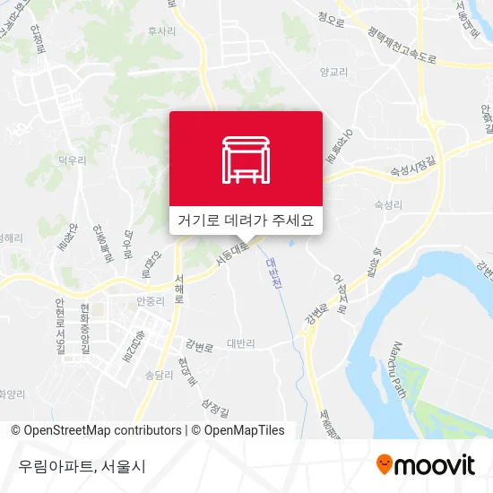 우림아파트 지도