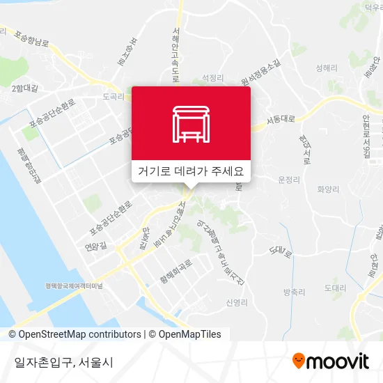 일자촌입구 지도