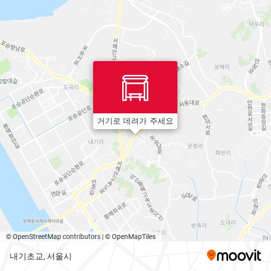 내기초교 지도