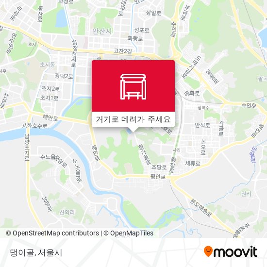 댕이골 지도