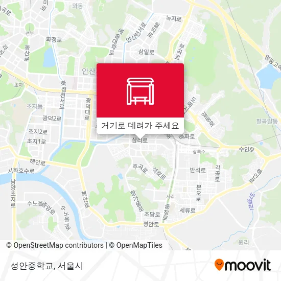 성안중학교 지도