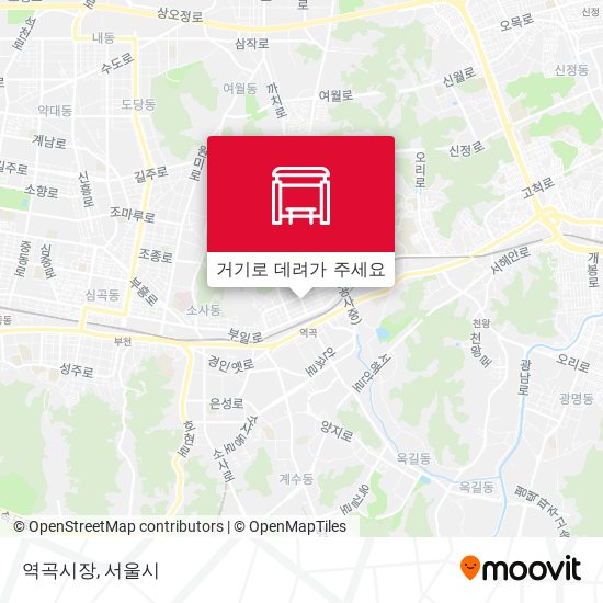 역곡시장 지도