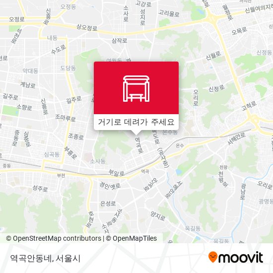 역곡안동네 지도