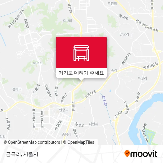 금곡리 지도