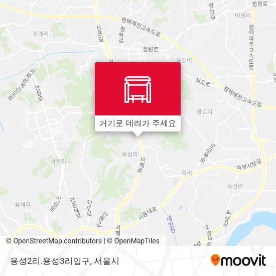 용성2리.용성3리입구 지도