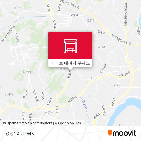 용성1리 지도