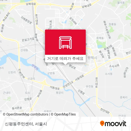 신평동주민센터 지도
