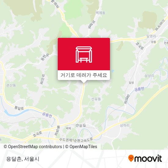 응달촌 지도
