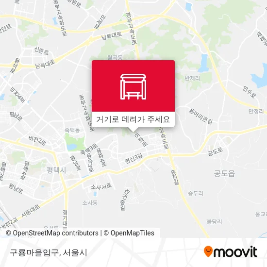구룡마을입구 지도