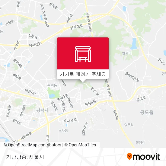 기남방송 지도