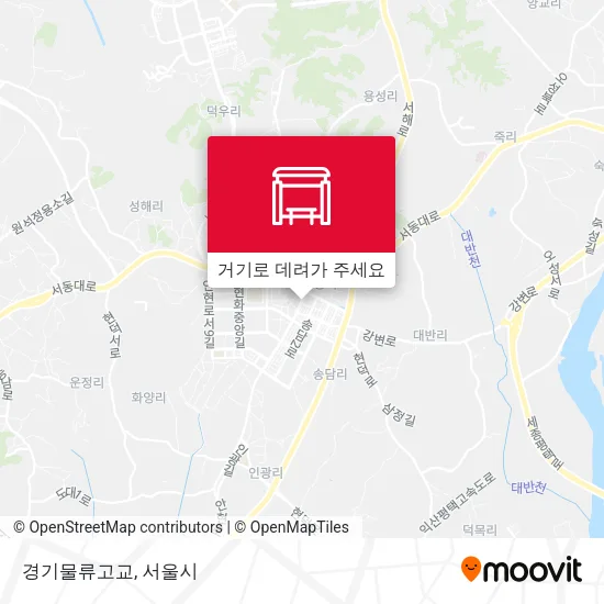 경기물류고교 지도