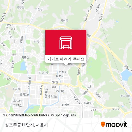 성포주공11단지 지도