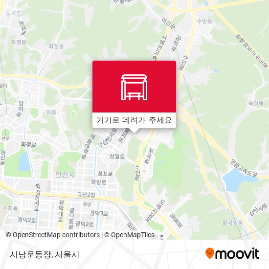시낭운동장 지도