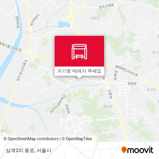 삼계2리.옹포 지도