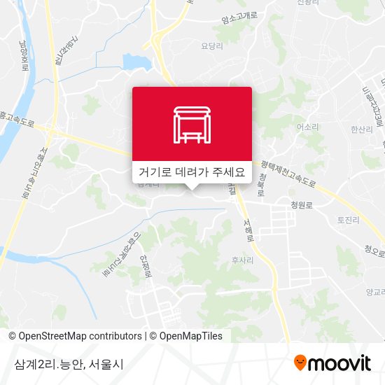 삼계2리.능안 지도