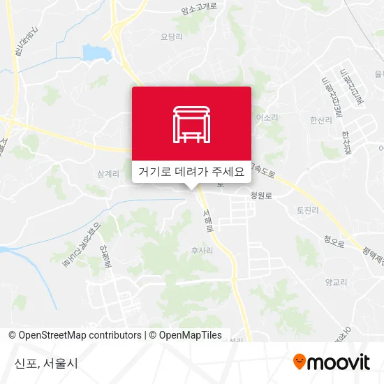 신포 지도