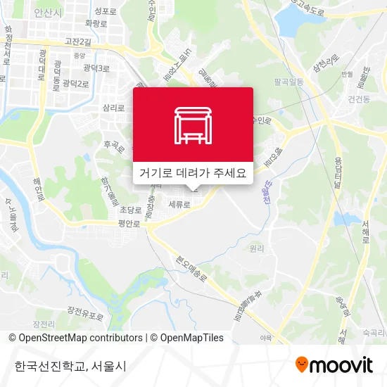 한국선진학교 지도