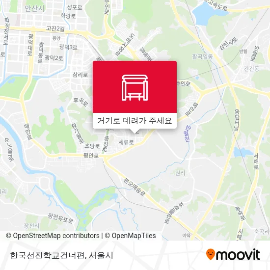 한국선진학교건너편 지도