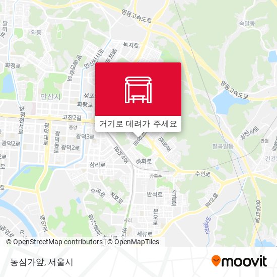 농심가앞 지도