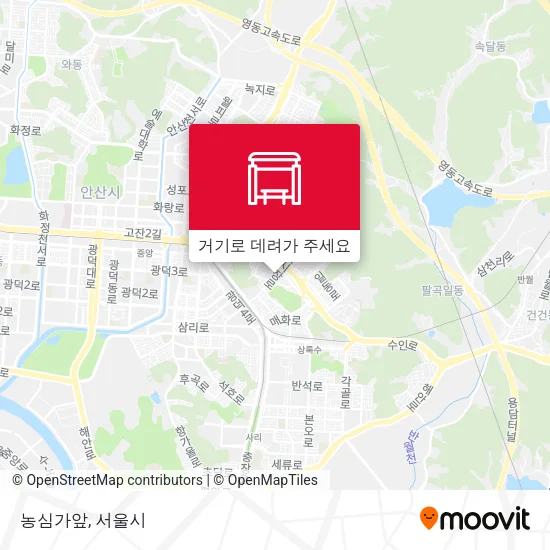 농심가앞 지도