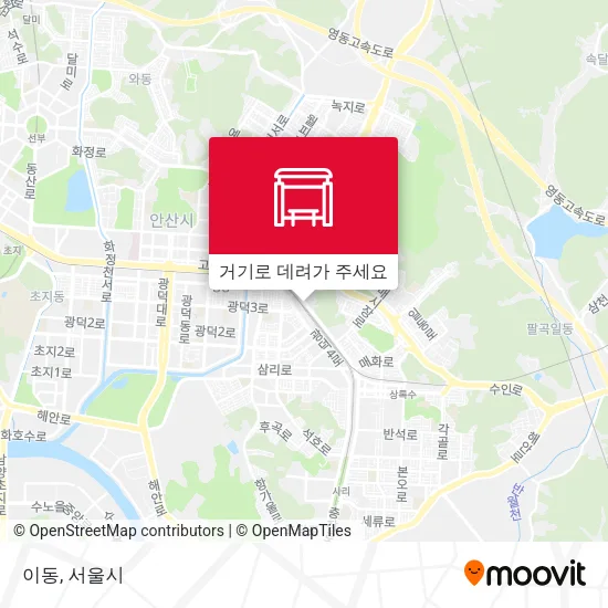 이동 지도