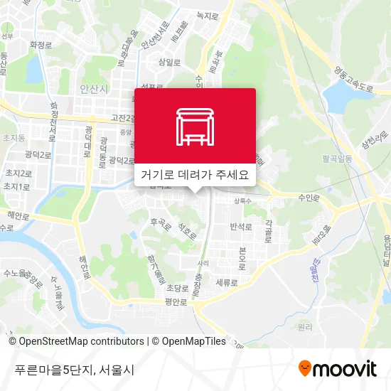 푸른마을5단지 지도